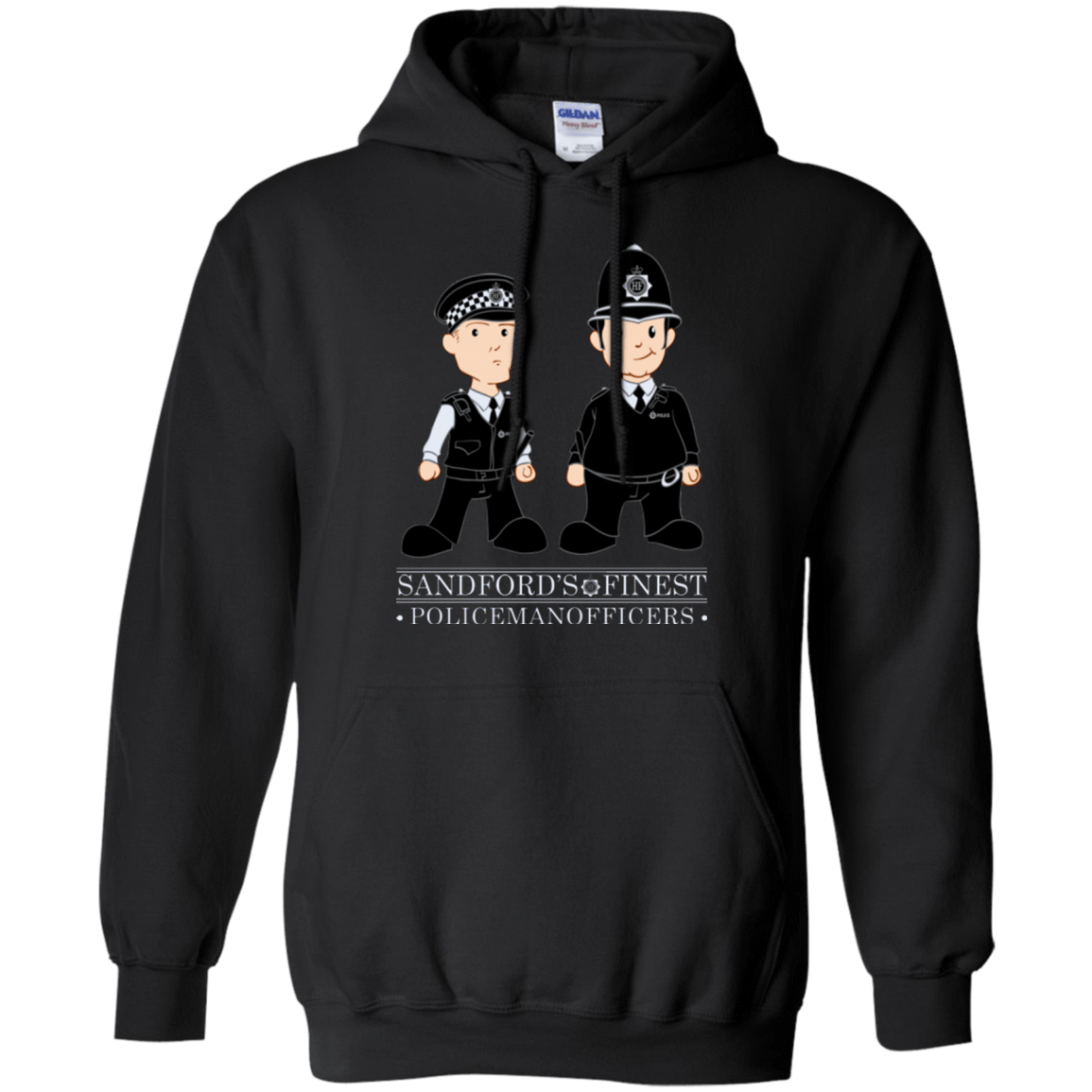 Sweatshirts Black / Small Hot Fuzz Pullover Hoodie