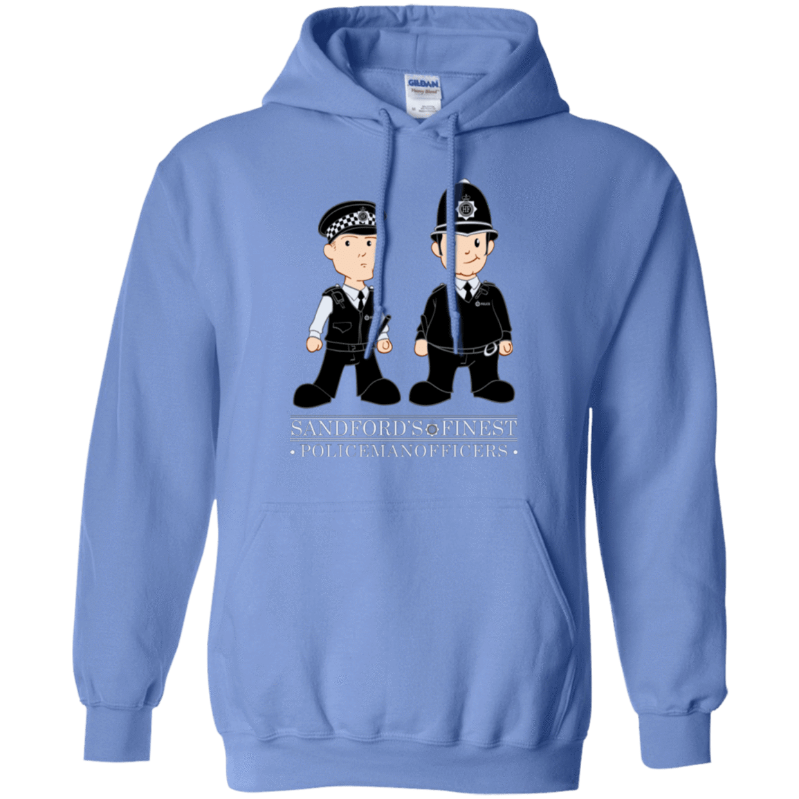 Sweatshirts Carolina Blue / Small Hot Fuzz Pullover Hoodie