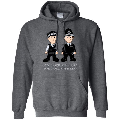 Sweatshirts Dark Heather / Small Hot Fuzz Pullover Hoodie