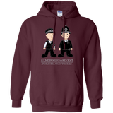 Sweatshirts Maroon / Small Hot Fuzz Pullover Hoodie