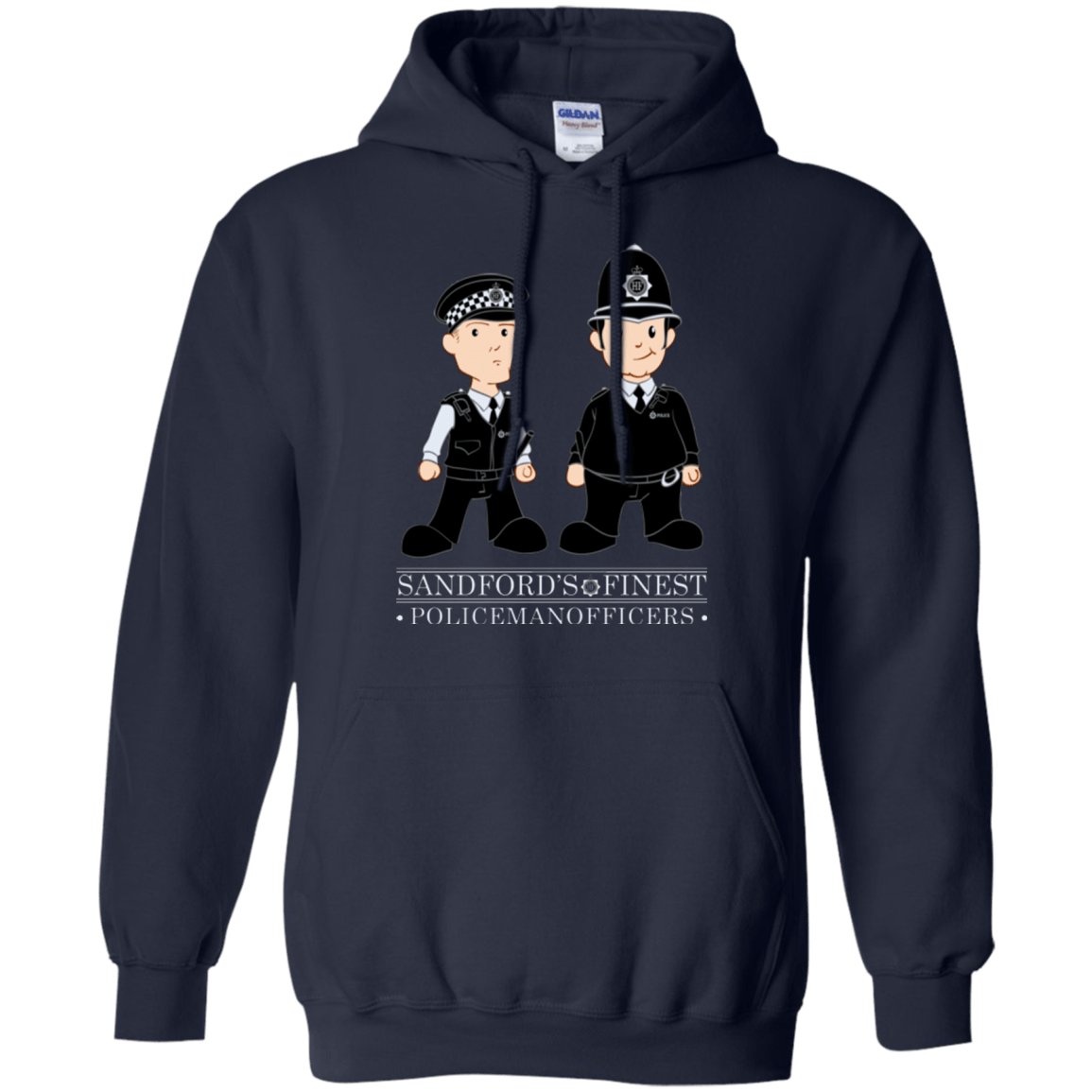 Sweatshirts Navy / Small Hot Fuzz Pullover Hoodie