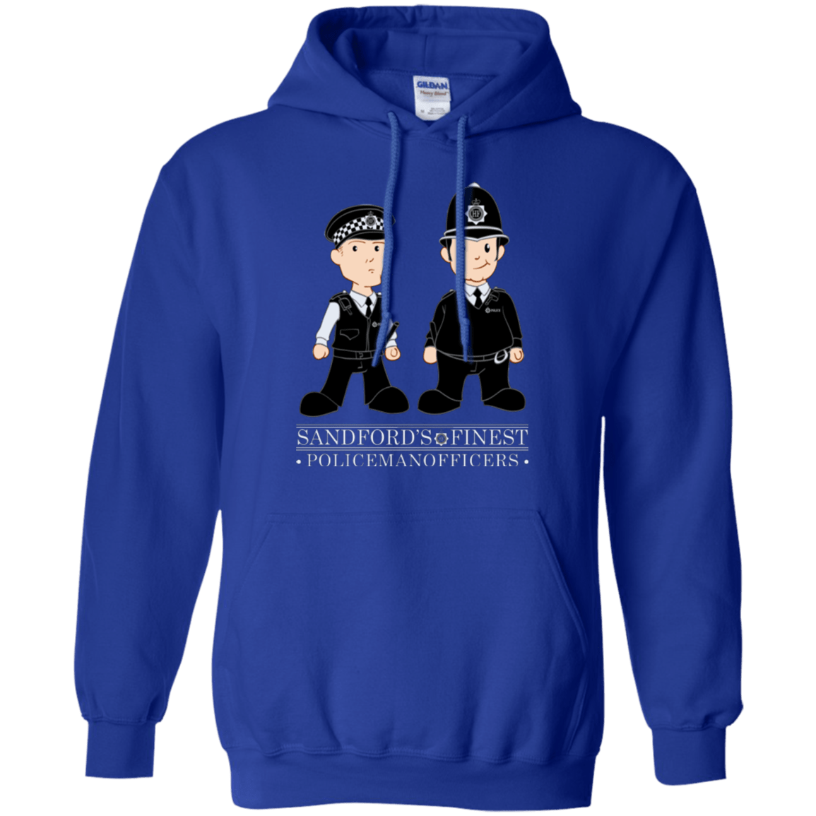 Sweatshirts Royal / Small Hot Fuzz Pullover Hoodie