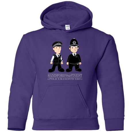 Sweatshirts Purple / YS Hot Fuzz Youth Hoodie