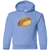 Sweatshirts Carolina Blue / YS Hotdog Youth Hoodie