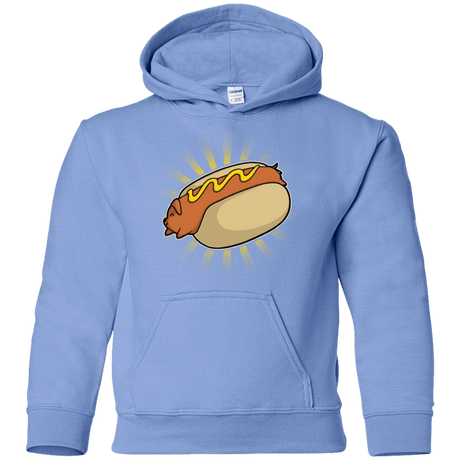 Sweatshirts Carolina Blue / YS Hotdog Youth Hoodie