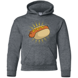Sweatshirts Dark Heather / YS Hotdog Youth Hoodie