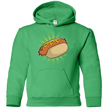Sweatshirts Irish Green / YS Hotdog Youth Hoodie