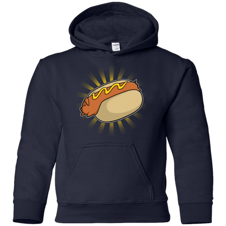 Sweatshirts Navy / YS Hotdog Youth Hoodie