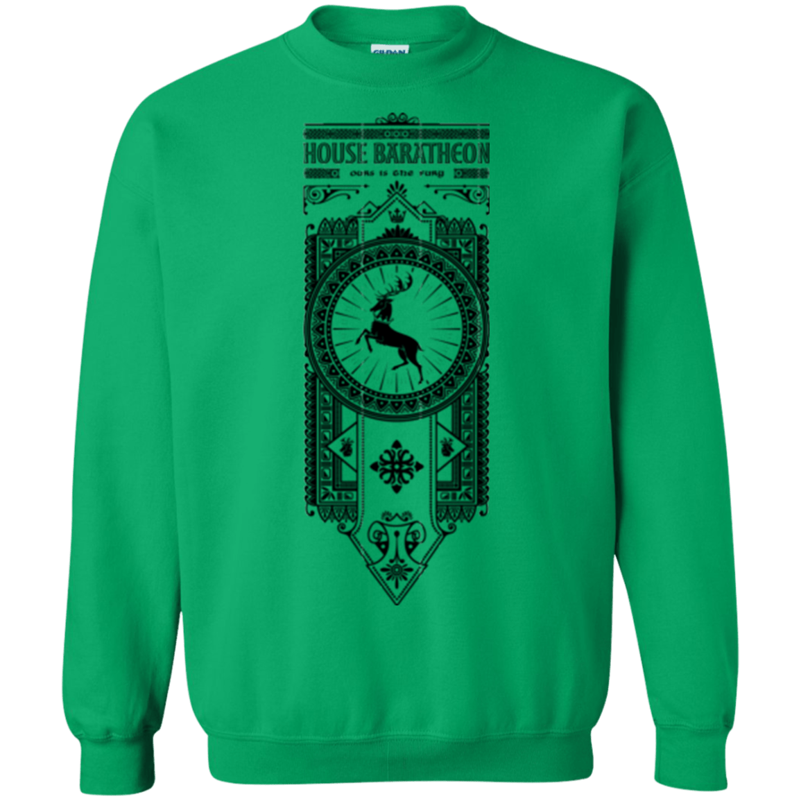 Sweatshirts Irish Green / Small House Baratheon Crewneck Sweatshirt