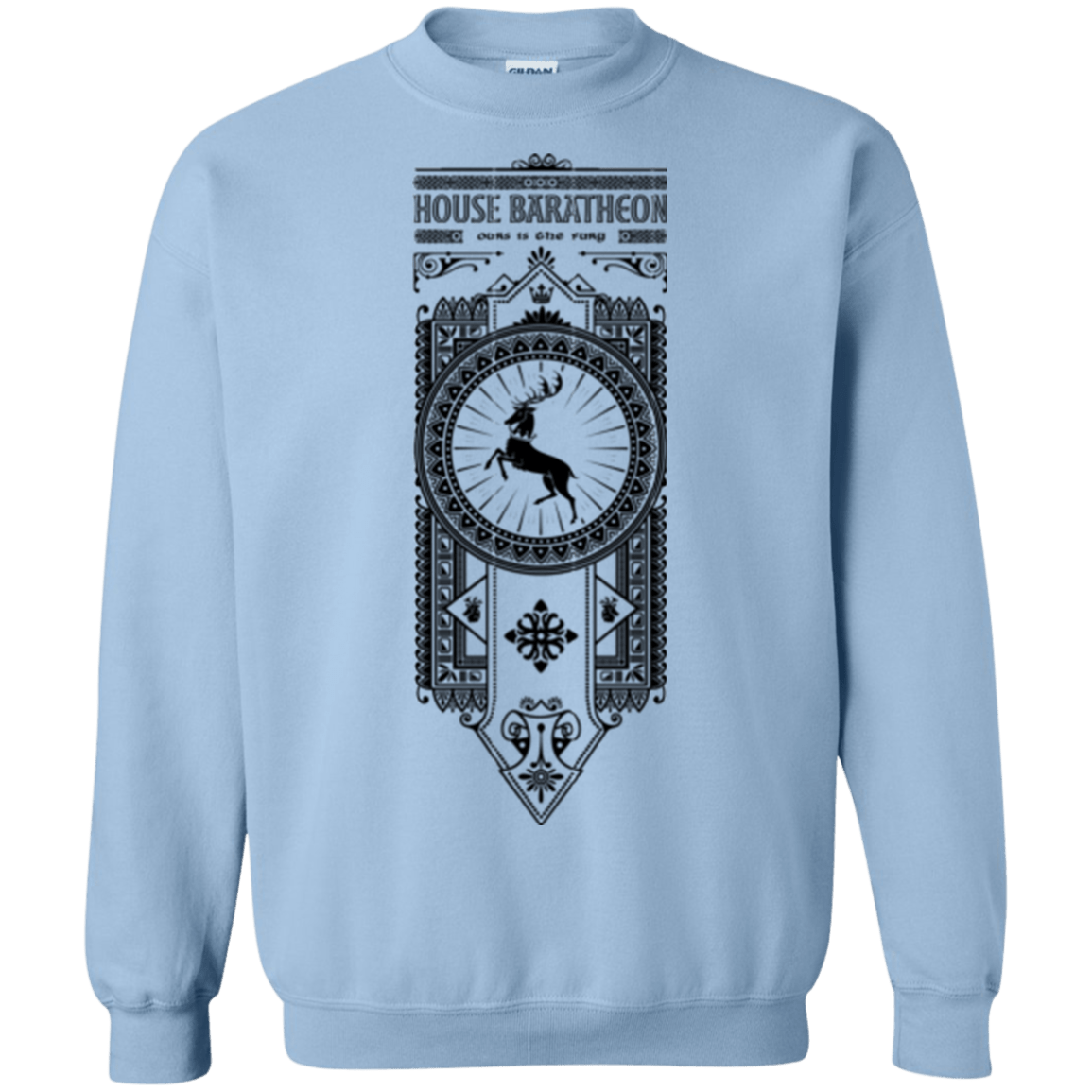 Sweatshirts Light Blue / Small House Baratheon Crewneck Sweatshirt