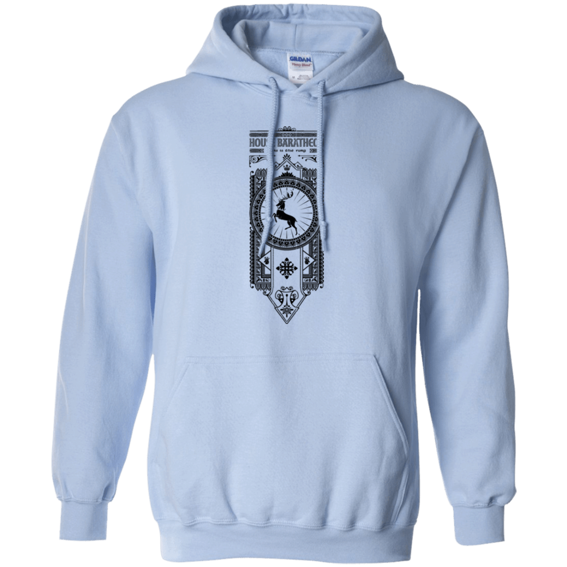 Sweatshirts Light Blue / Small House Baratheon Pullover Hoodie