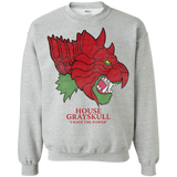 Sweatshirts Sport Grey / S House Grayskull Crewneck Sweatshirt