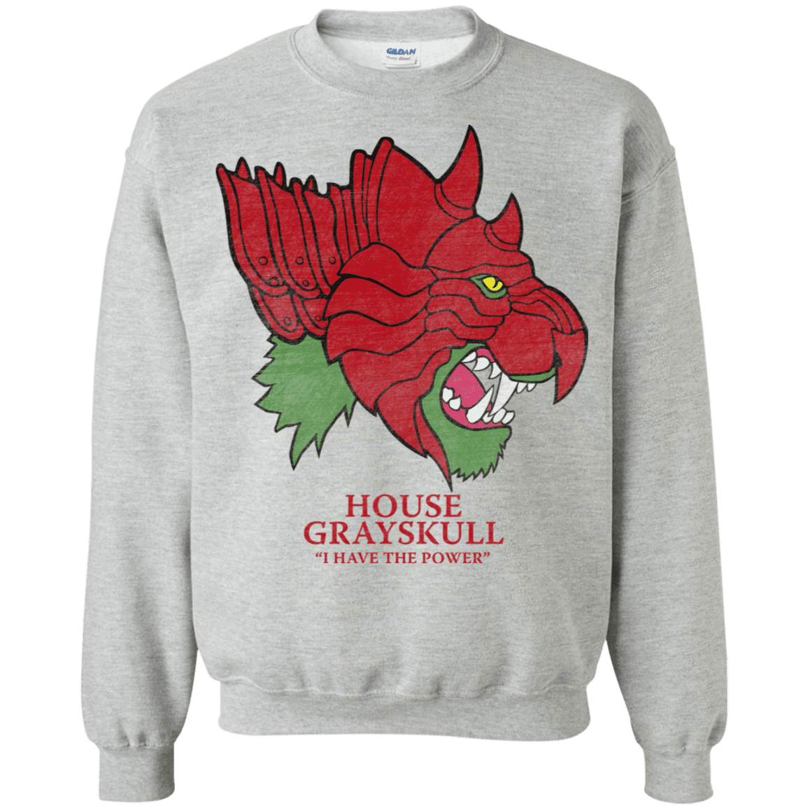 Sweatshirts Sport Grey / S House Grayskull Crewneck Sweatshirt