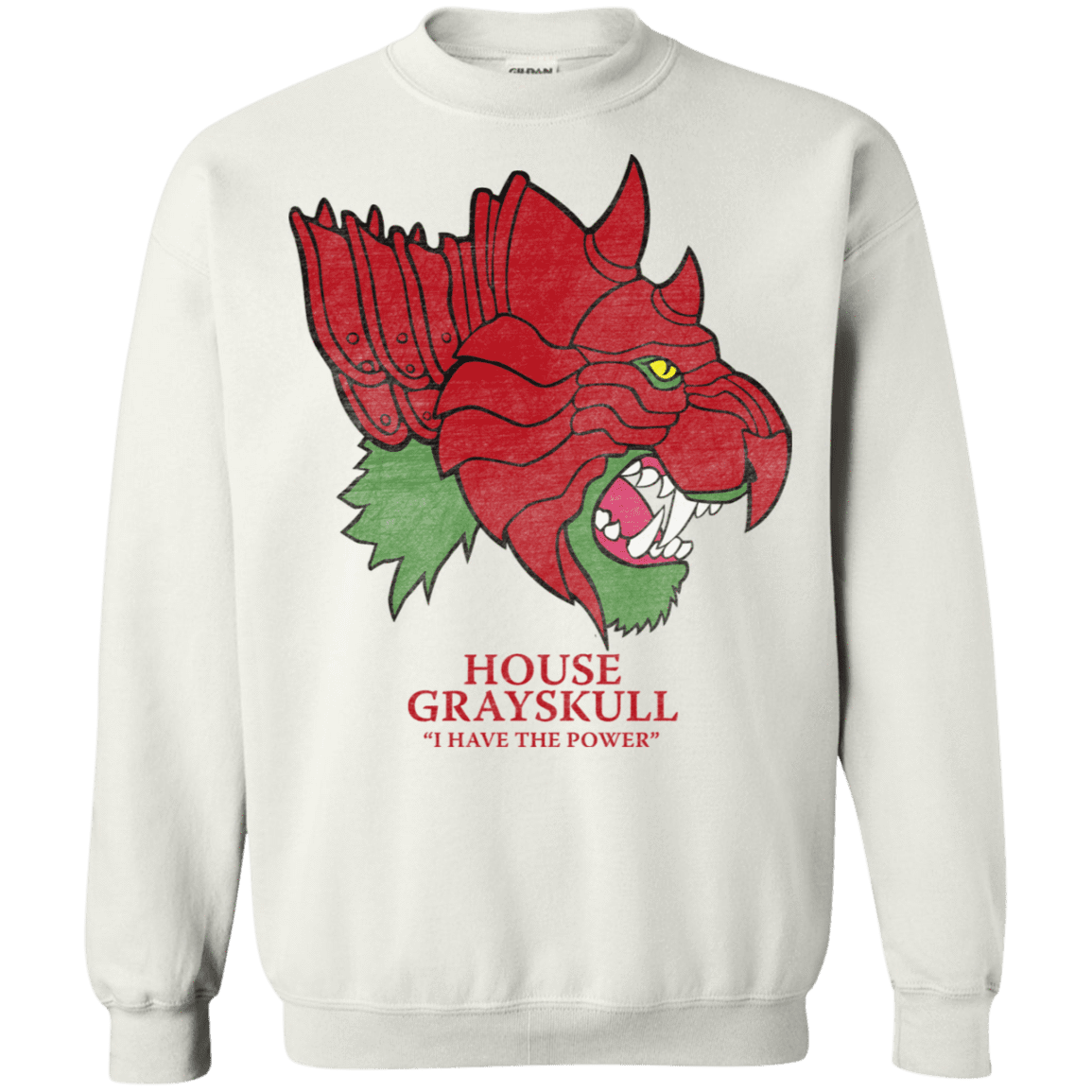 Sweatshirts White / S House Grayskull Crewneck Sweatshirt