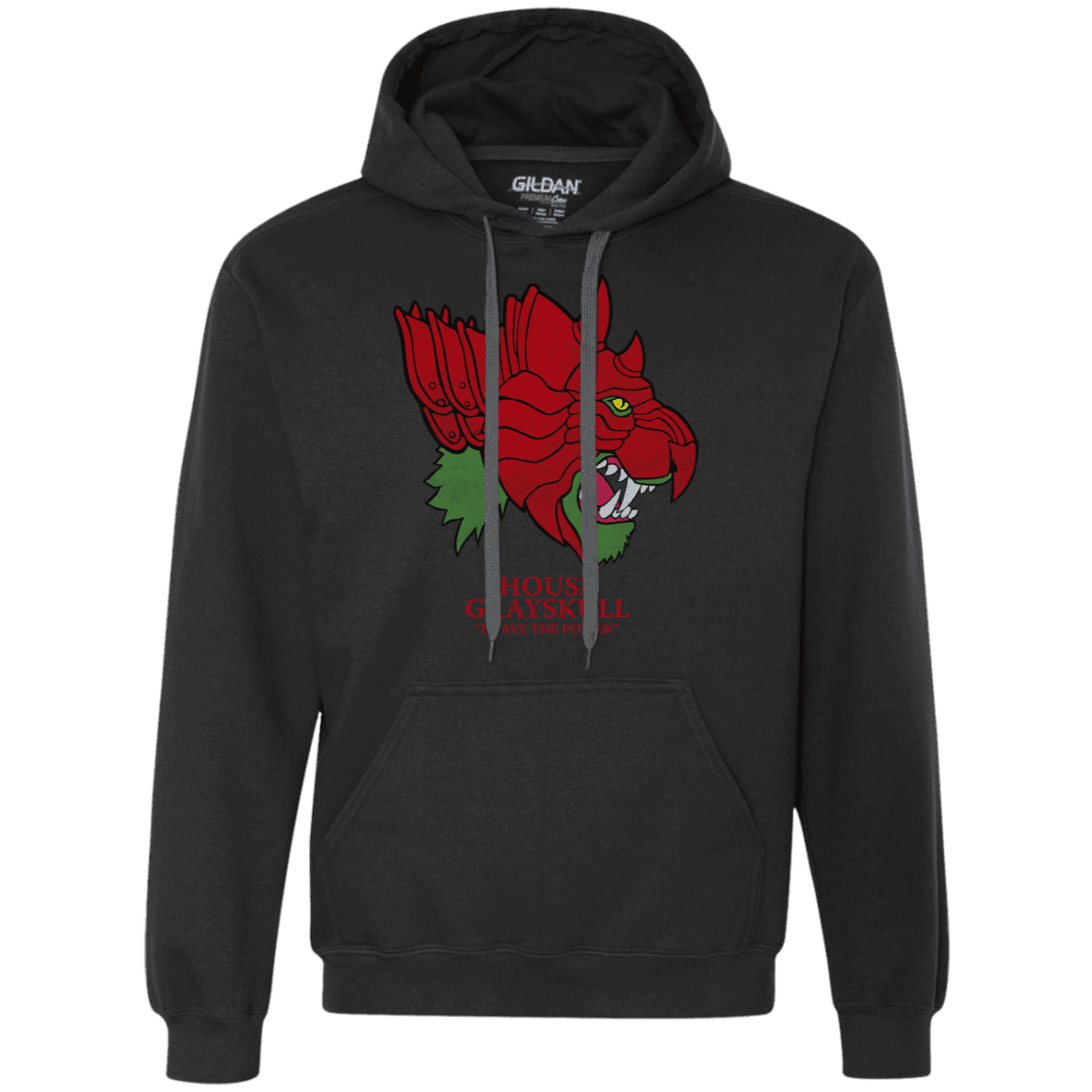 Sweatshirts Black / S House Grayskull Premium Fleece Hoodie