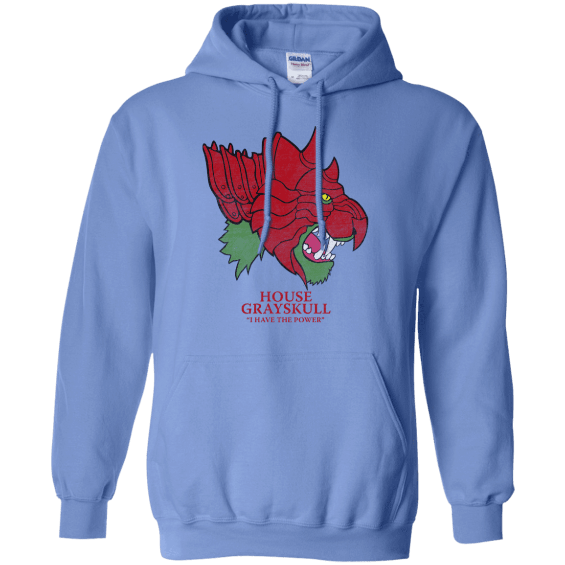 Sweatshirts Carolina Blue / S House Grayskull Pullover Hoodie