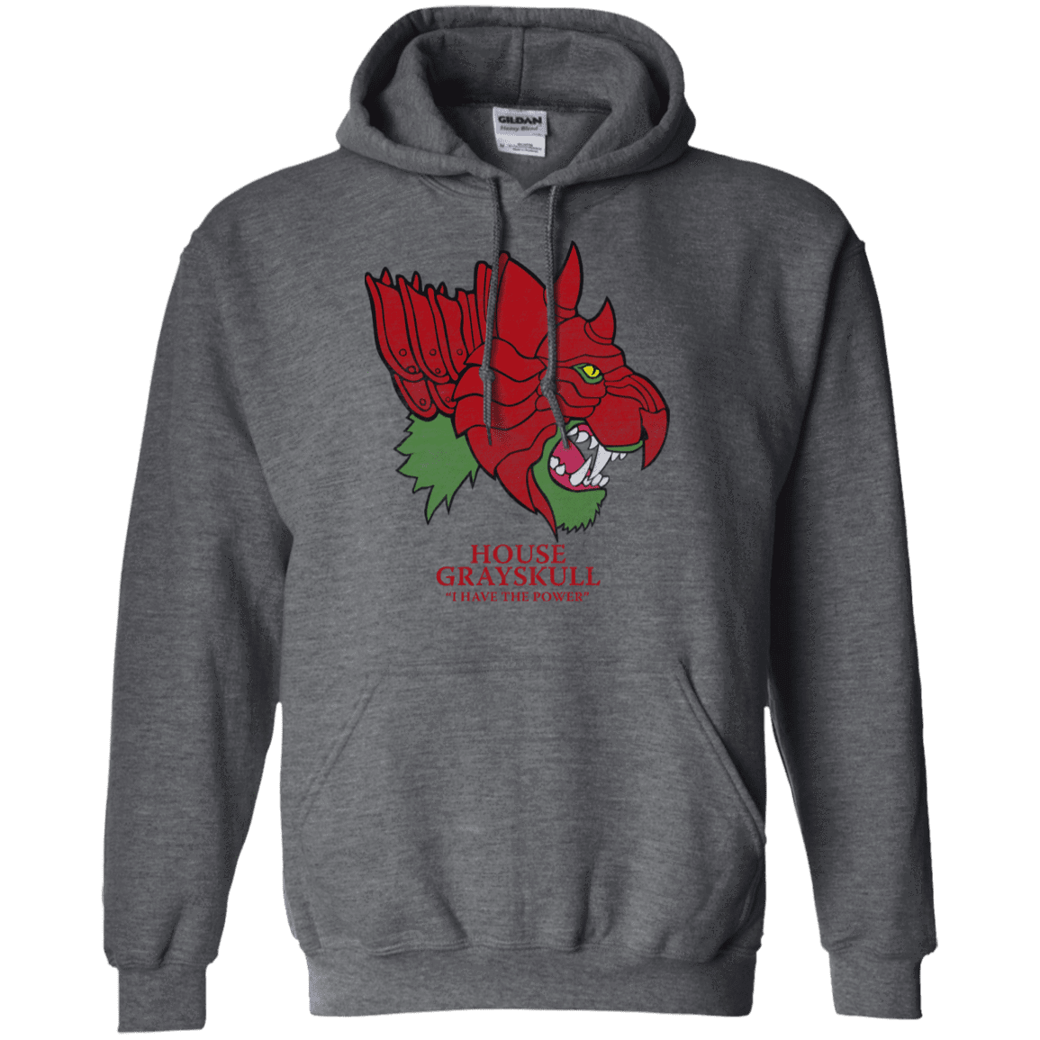 Sweatshirts Dark Heather / S House Grayskull Pullover Hoodie