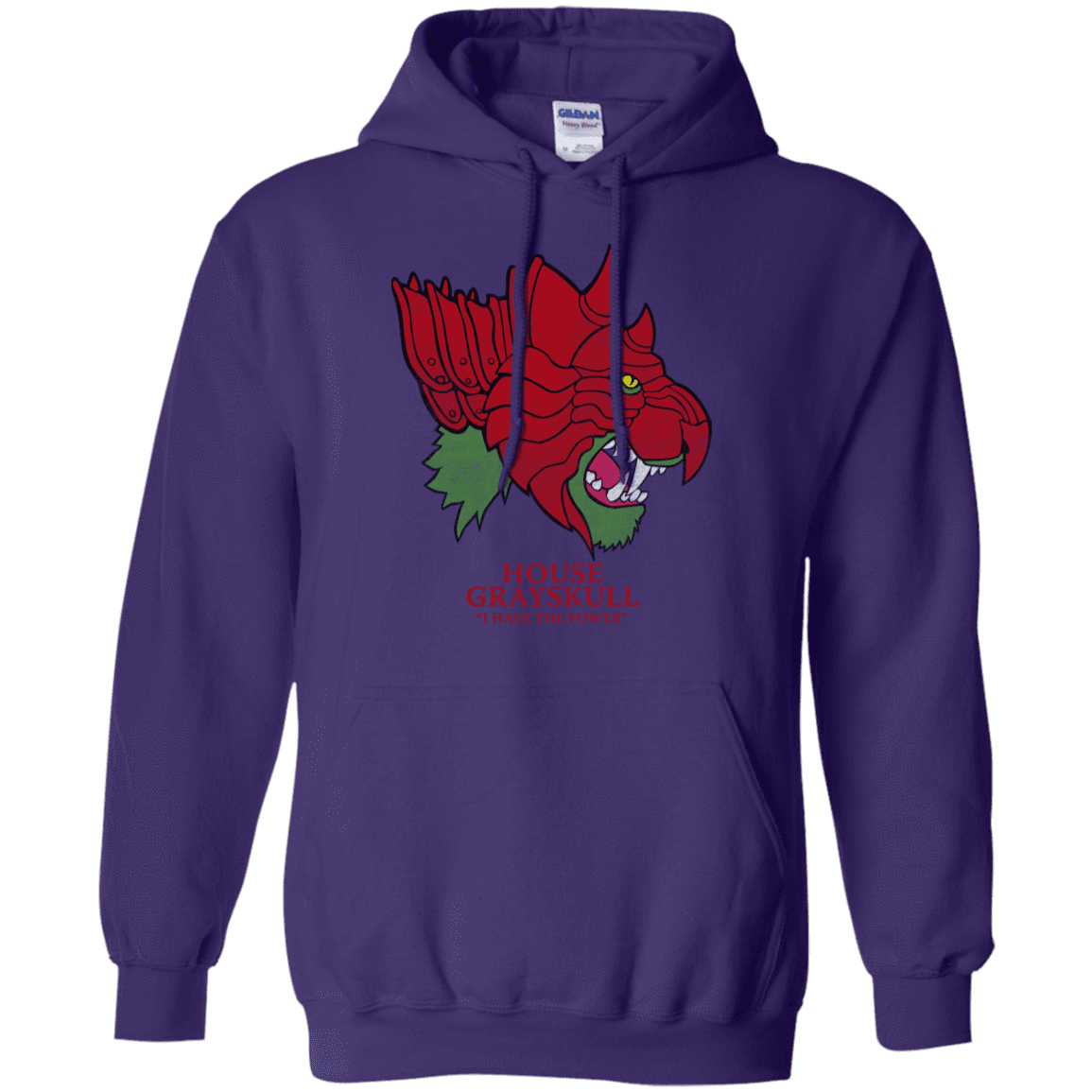 Sweatshirts Purple / S House Grayskull Pullover Hoodie