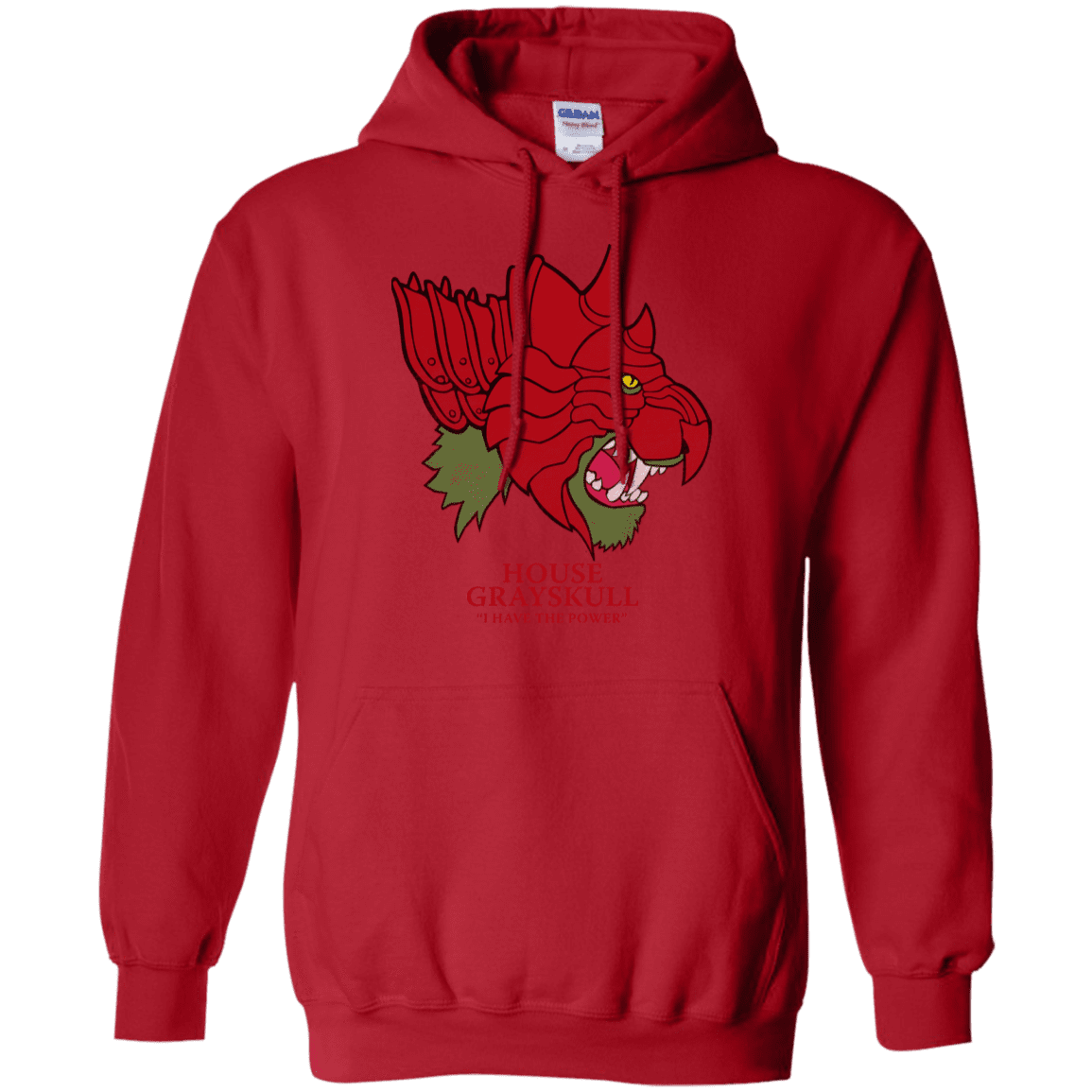 Sweatshirts Red / S House Grayskull Pullover Hoodie