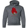 Sweatshirts Dark Heather / YS House GraySkull Youth Hoodie