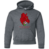 Sweatshirts Dark Heather / YS House GraySkull Youth Hoodie