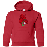 Sweatshirts Red / YS House GraySkull Youth Hoodie