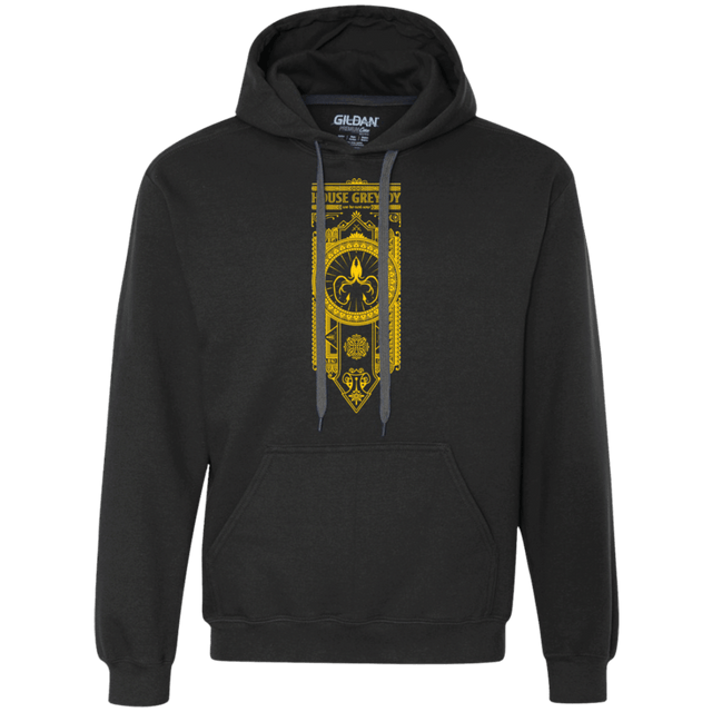 Sweatshirts Black / Small House Greyjoy Premium Fleece Hoodie