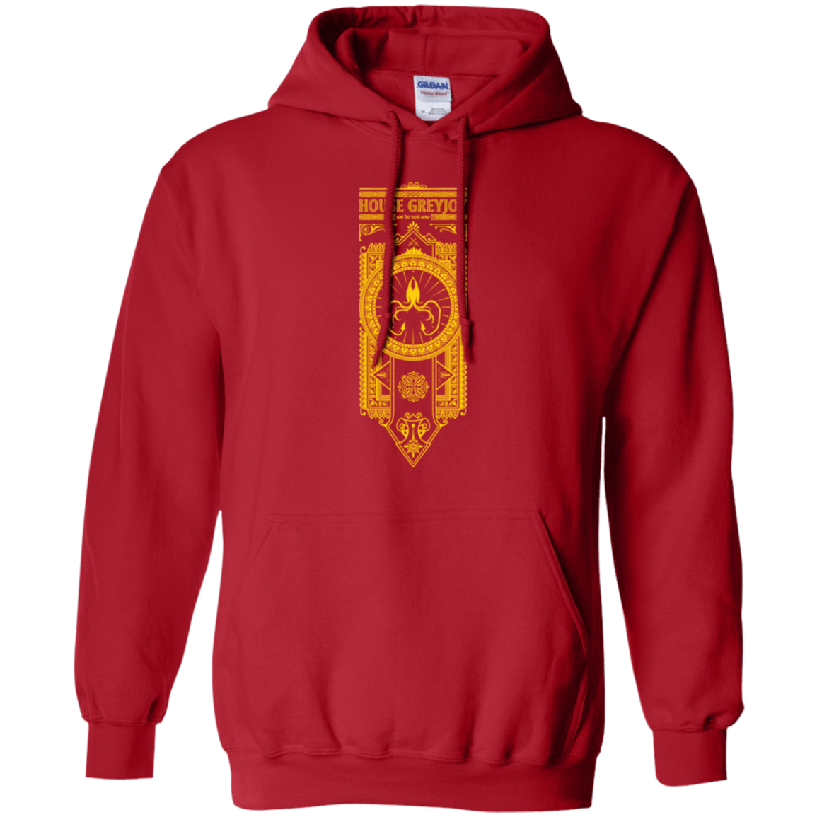 Sweatshirts Red / Small House Greyjoy Pullover Hoodie