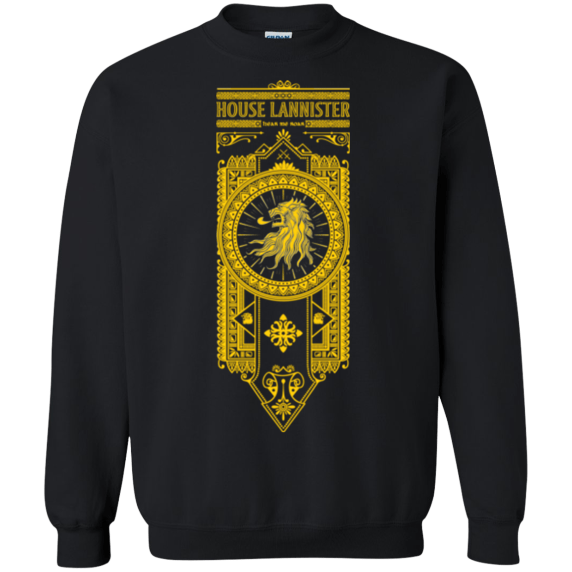 Sweatshirts Black / Small House Lannister (1) Crewneck Sweatshirt