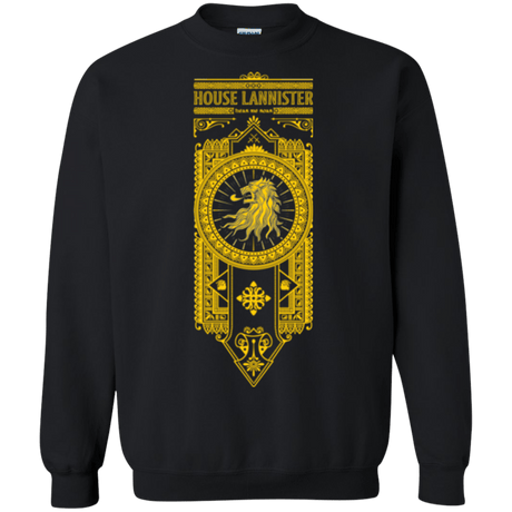 Sweatshirts Black / Small House Lannister (1) Crewneck Sweatshirt