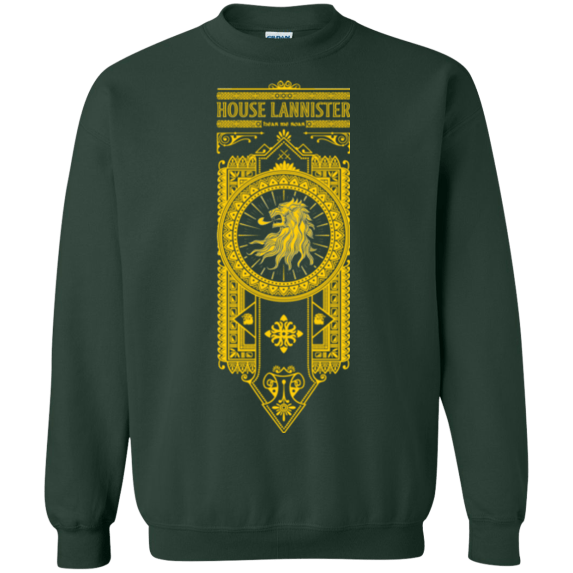 Sweatshirts Forest Green / Small House Lannister (1) Crewneck Sweatshirt