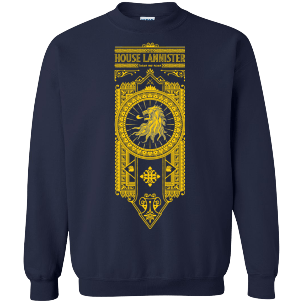 Sweatshirts Navy / Small House Lannister (1) Crewneck Sweatshirt