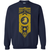 Sweatshirts Navy / Small House Lannister (1) Crewneck Sweatshirt