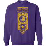 Sweatshirts Purple / Small House Lannister (1) Crewneck Sweatshirt