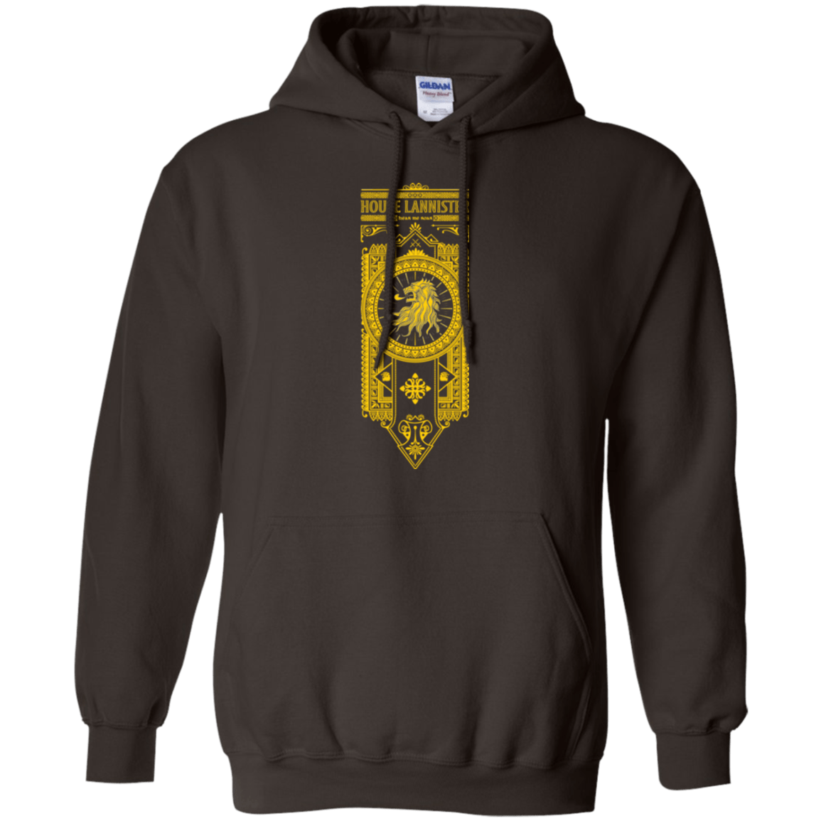 Sweatshirts Dark Chocolate / Small House Lannister (1) Pullover Hoodie