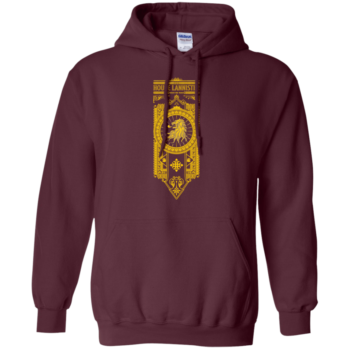 Sweatshirts Maroon / Small House Lannister (1) Pullover Hoodie