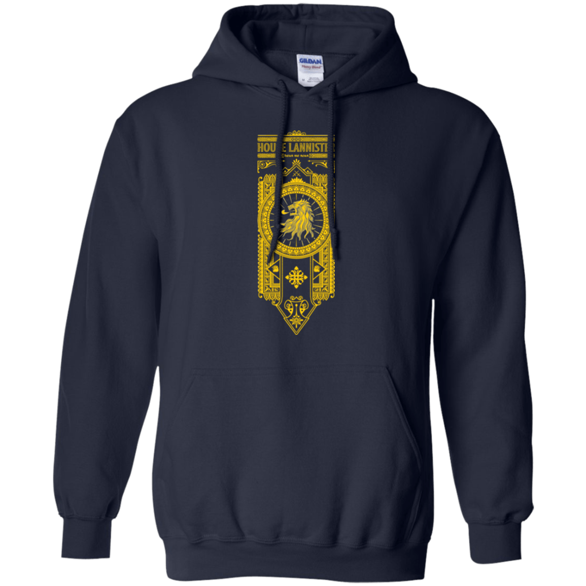 Sweatshirts Navy / Small House Lannister (1) Pullover Hoodie