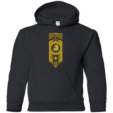 Sweatshirts Black / YS House Lannister (1) Youth Hoodie