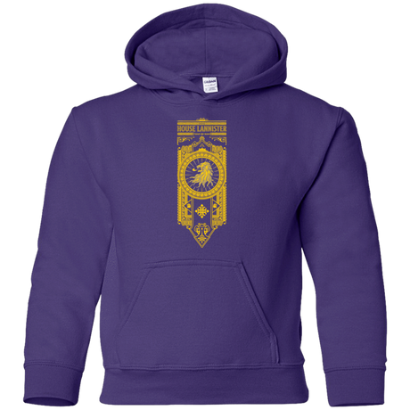 Sweatshirts Purple / YS House Lannister (1) Youth Hoodie