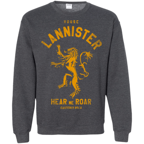 Sweatshirts Dark Heather / Small House Lannister Crewneck Sweatshirt