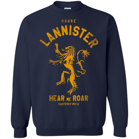 Sweatshirts Navy / Small House Lannister Crewneck Sweatshirt
