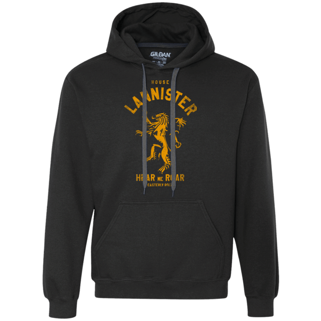 Sweatshirts Black / Small House Lannister Premium Fleece Hoodie