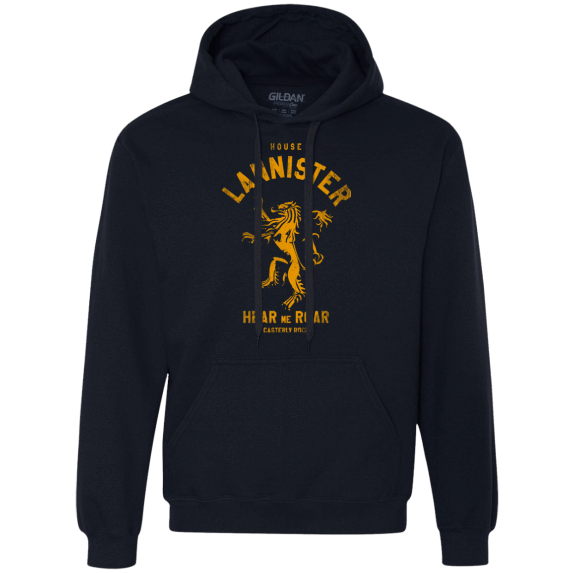 Sweatshirts Navy / Small House Lannister Premium Fleece Hoodie