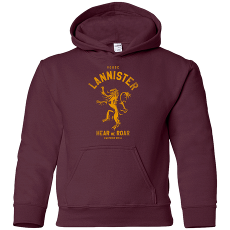 Sweatshirts Maroon / YS House Lannister Youth Hoodie