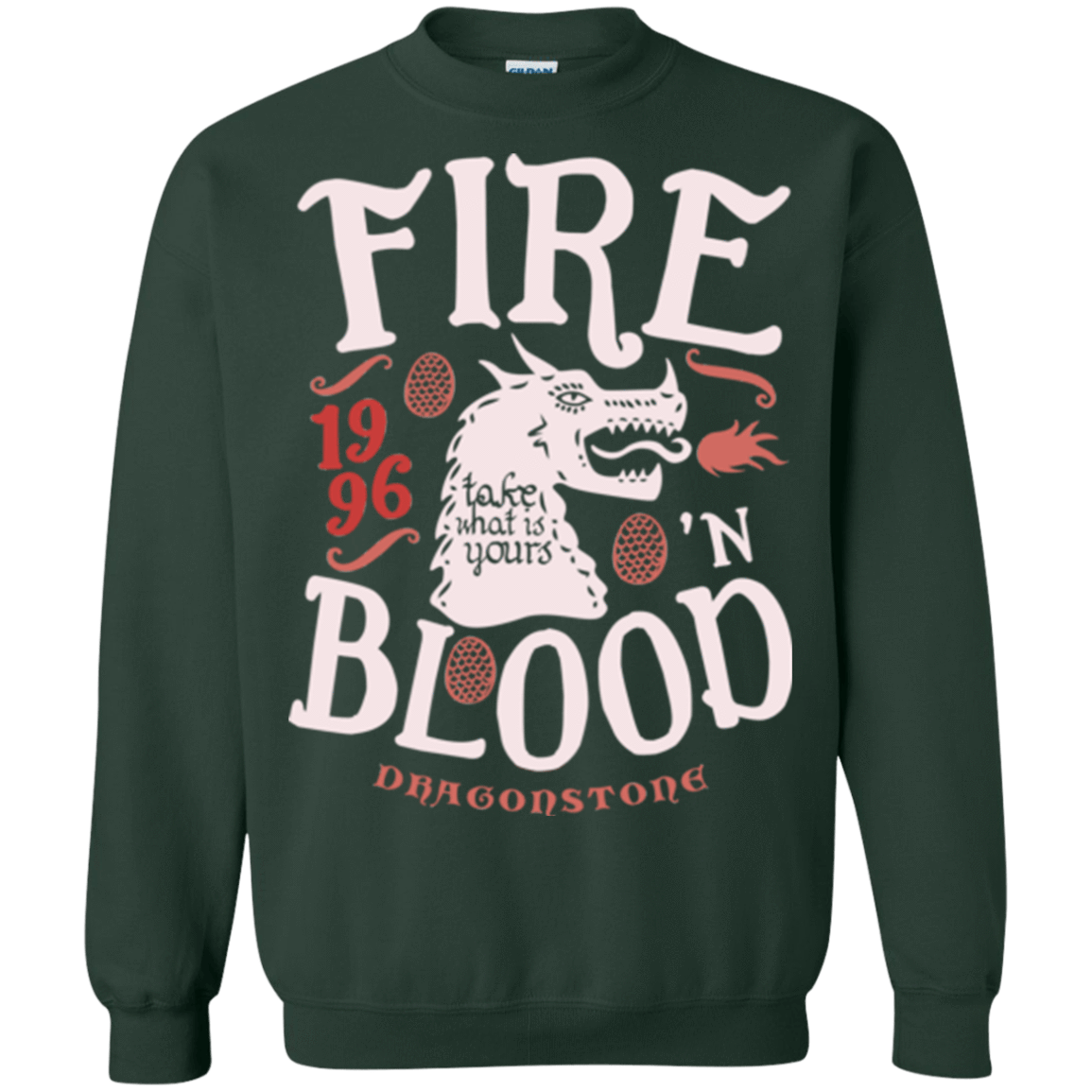 Sweatshirts Forest Green / Small House of Dragons Crewneck Sweatshirt