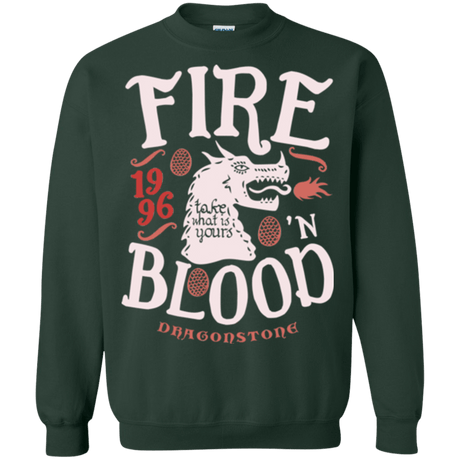 Sweatshirts Forest Green / Small House of Dragons Crewneck Sweatshirt