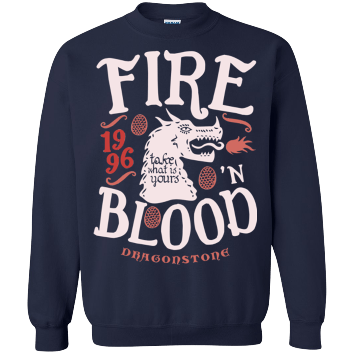 Sweatshirts Navy / Small House of Dragons Crewneck Sweatshirt