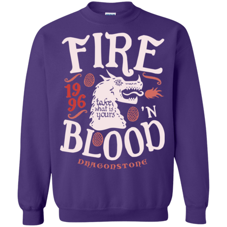 Sweatshirts Purple / Small House of Dragons Crewneck Sweatshirt