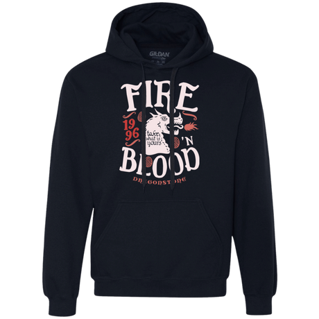 Sweatshirts Navy / Small House of Dragons Premium Fleece Hoodie