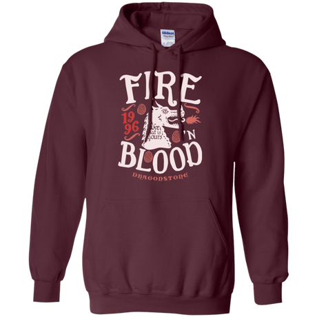 Sweatshirts Maroon / Small House of Dragons Pullover Hoodie
